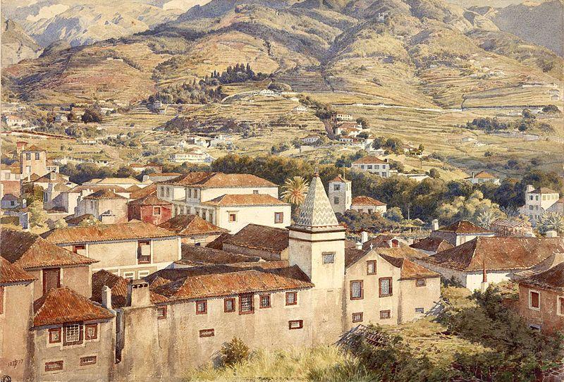 Poynter, Sir Edward John Funchal Morning Sun France oil painting art